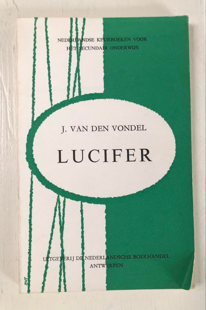 boek Lucifer Joost van den Vondel literatuur Nederlands, Ophalen of Verzenden