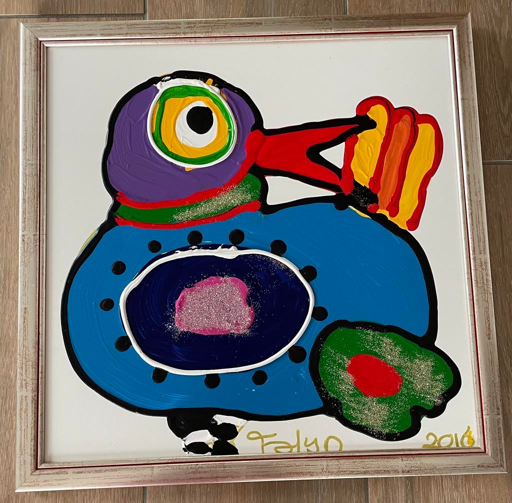 Schilderij van ‘Falyn’ met echtheidscertificaat, Antiek en Kunst, Ophalen