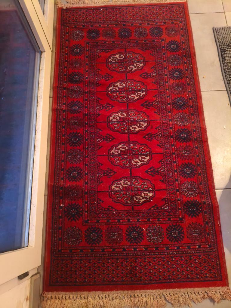 rood antiek tapijt, Ophalen of Verzenden