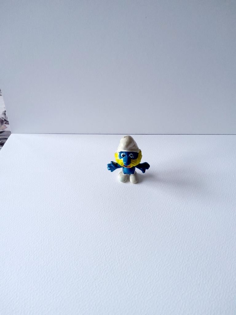 Grand Schtroumpf Plagiat, Collections, Schtroumpfs, Enlèvement ou Envoi, Utilisé, Grand Schtroumpf, Poupée, Figurine ou Peluche