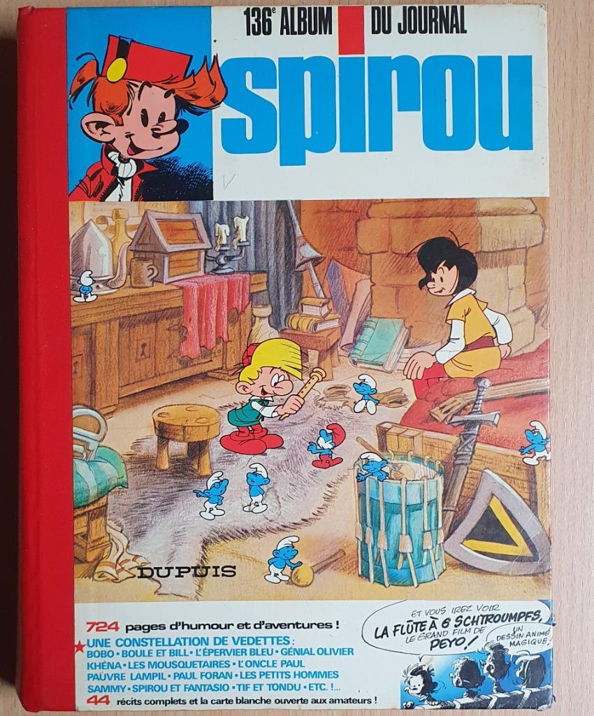136. Spirou album du journal, Livres, BD, Enlèvement ou Envoi, Une BD, Utilisé, Dupuis
