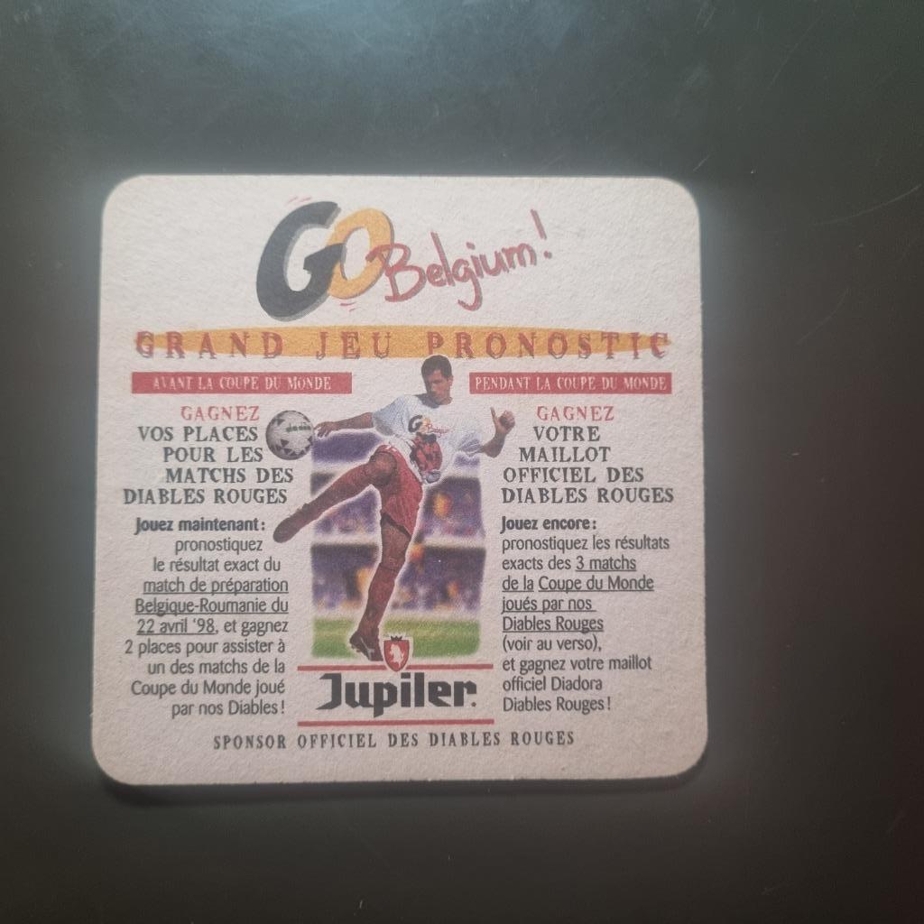 Sous Bock Jupiler (modèle 26), Ophalen of Verzenden, Gebruikt, Viltje(s), Jupiler
