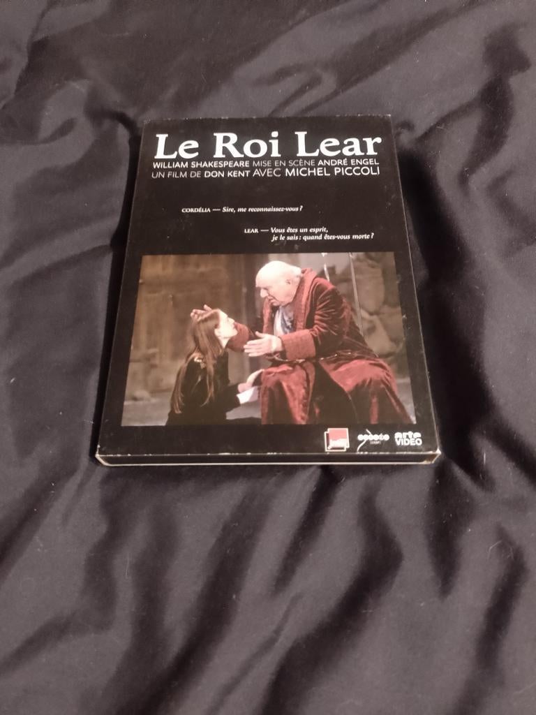 A vendre coffret DVD Le roi Lear Michel Piccoli, À partir de 9 ans, Enlèvement ou Envoi, Comme neuf, Coffret