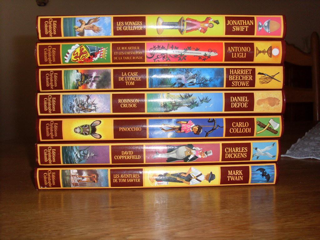 livres éditions C. COLOMB les classiques, Enlèvement, Comme neuf, Divers auteurs