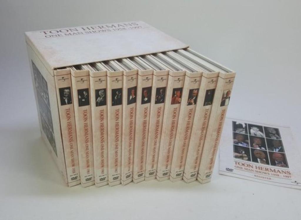 Toon hermans dvd box compleet, Ophalen of Verzenden, Zo goed als nieuw, Stand-up of Theatershow