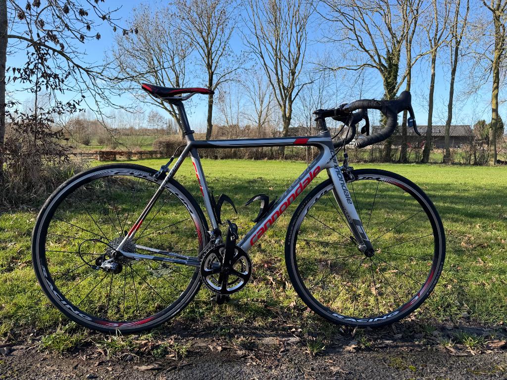 Cannondale supersix evo (gen 2 - model 2015), Gebruikt, Meer dan 20 versnellingen, 53 tot 57 cm, Ophalen