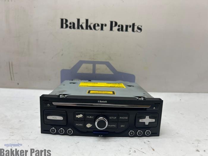Radio CD Speler van een Citroen C5, Gebruikt, -, -, 3 maanden garantie