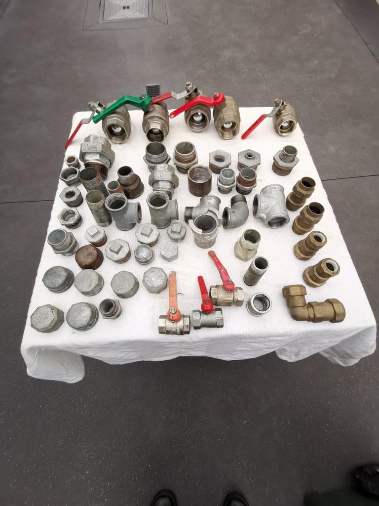 Waterleiding galva, Doe-het-zelf en Bouw, Metalen, Ophalen