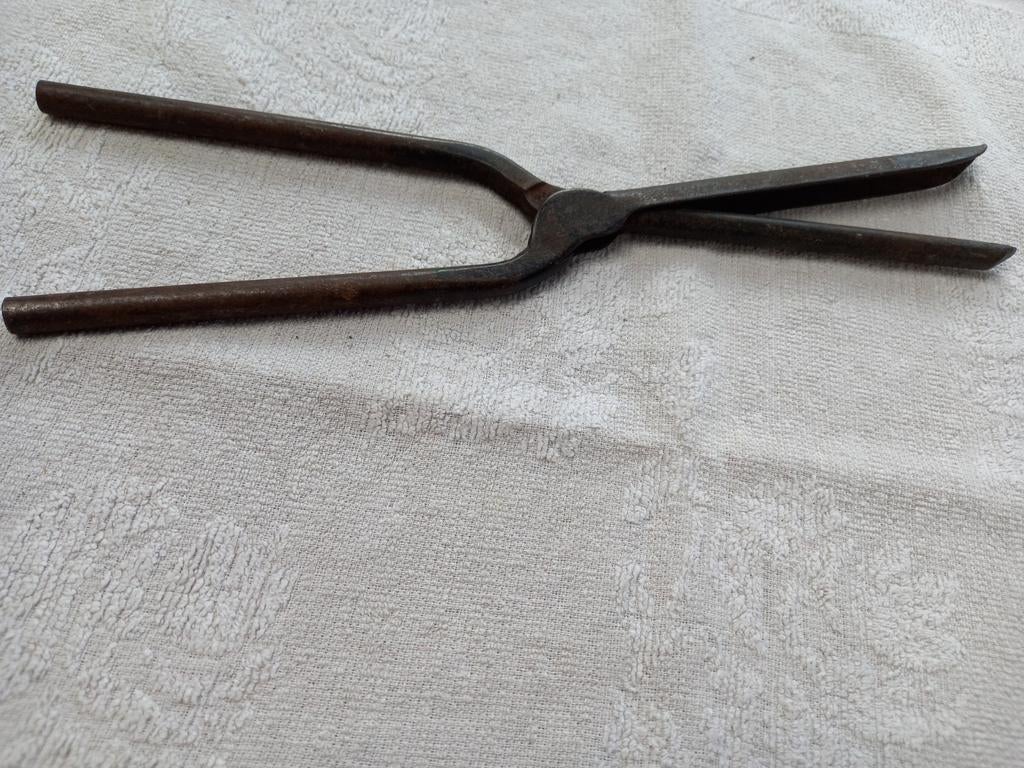 antieken krultang, Antiek en Kunst, Ophalen of Verzenden