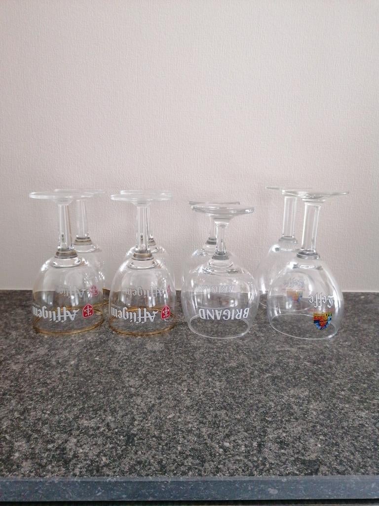 8 bierglazen, prijs samen, Ophalen, Nieuw