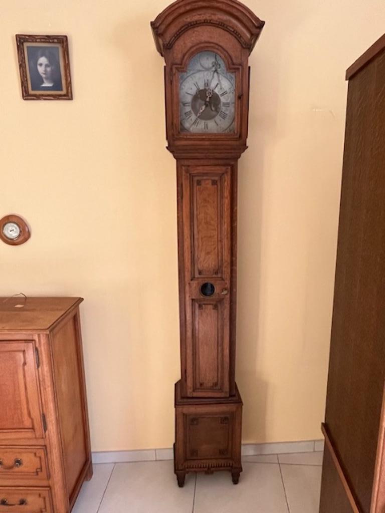 Antieke staande klok (intact binnenwerk), Ophalen