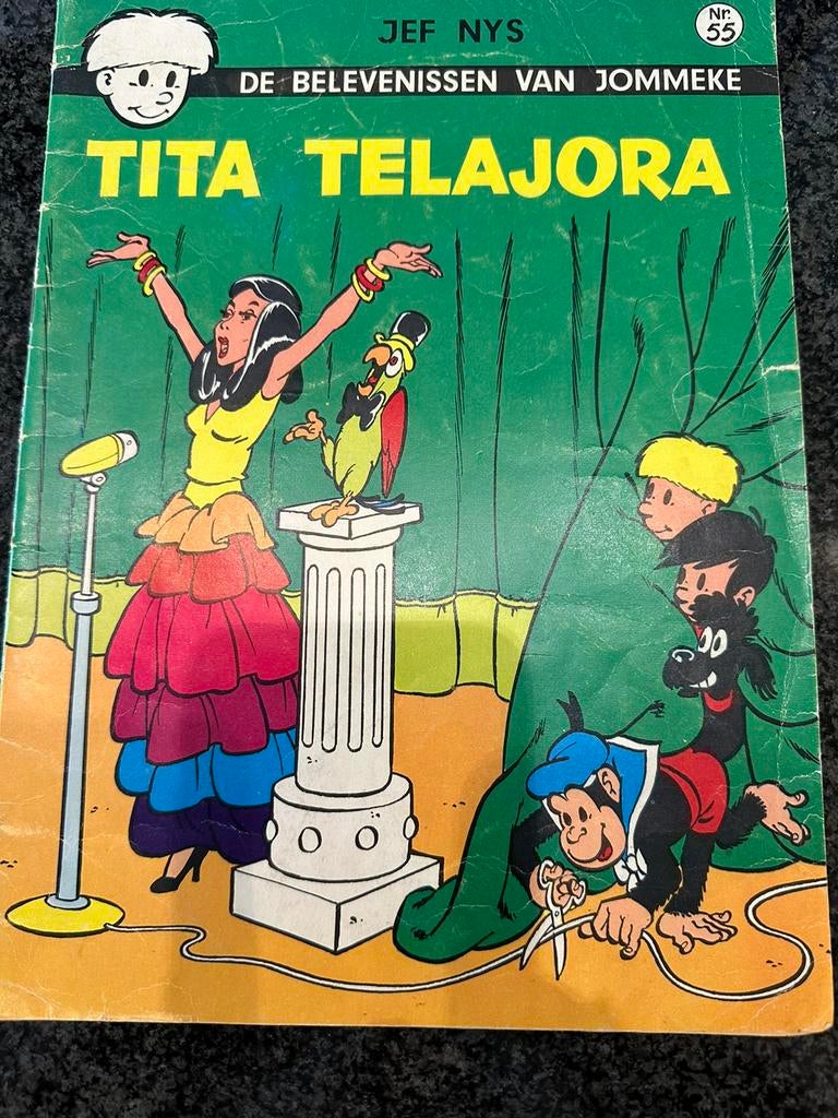Jommeke Tita Telajora nr55 eerste druk, Ophalen of Verzenden, Gelezen