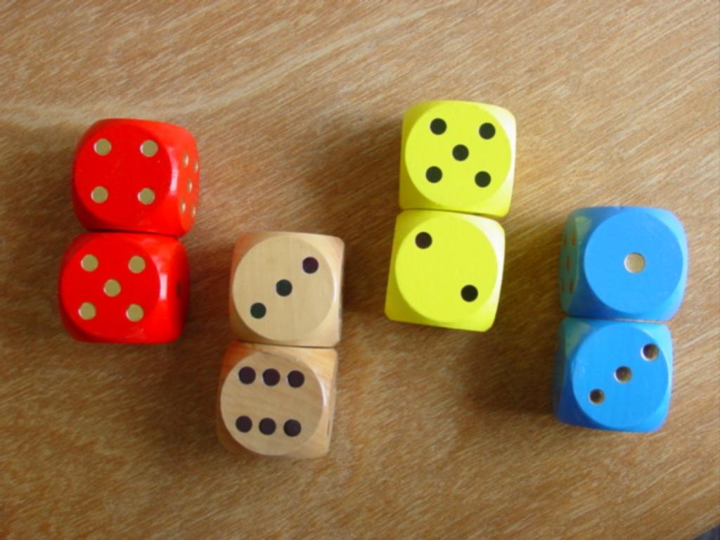 GROTE houten dobbelstenen, Kinderen en Baby's, Ophalen of Verzenden, Nieuw