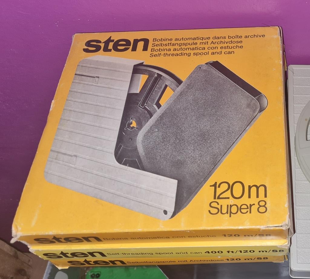 Boîtes vides pour 8 et super 8 mm, Enlèvement ou Envoi, Utilisé