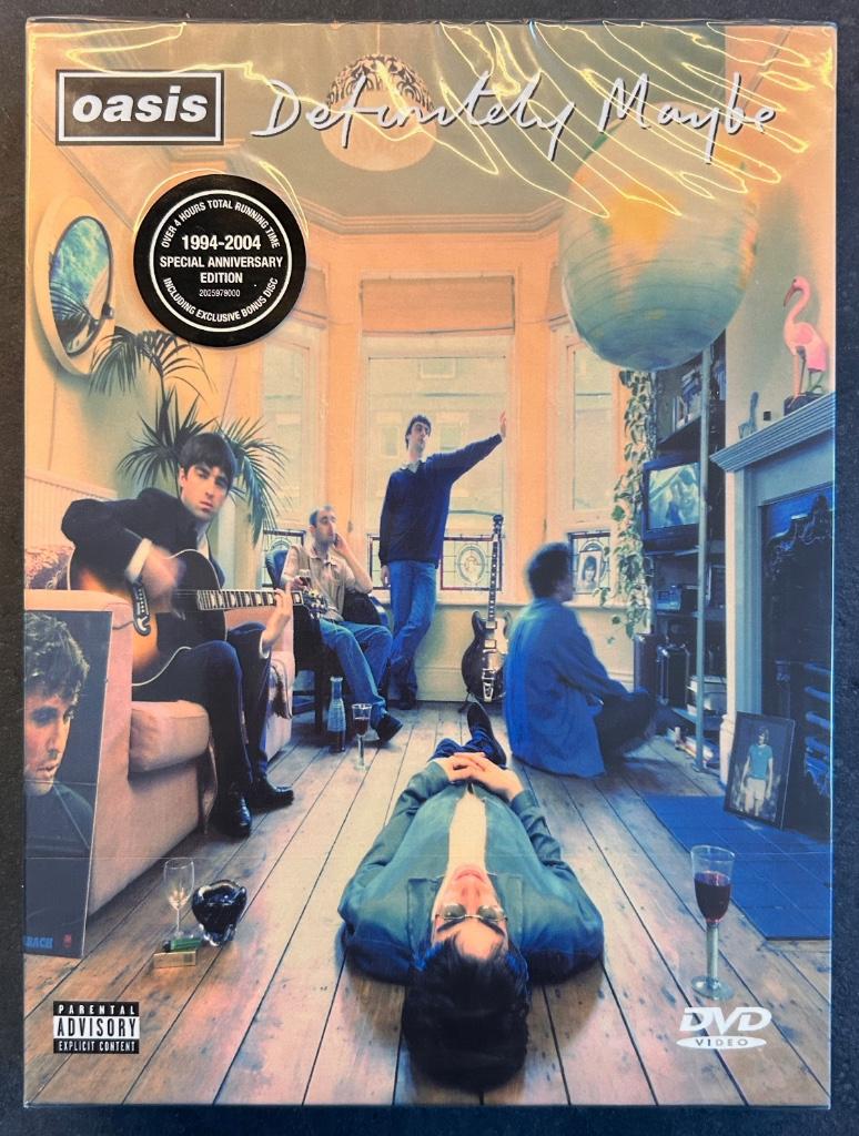 OASIS - Definitely maybe ( Boxset 2 DVDs ), Cd's en Dvd's, Vanaf 16 jaar, Verzenden, Boxset, Muziek en Concerten