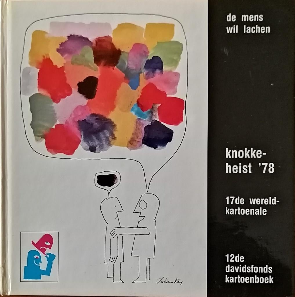 12 de kartoenboek wereldkartoenale 17 1978 knokke heist, Ophalen of Verzenden, Zo goed als nieuw, Cartoons