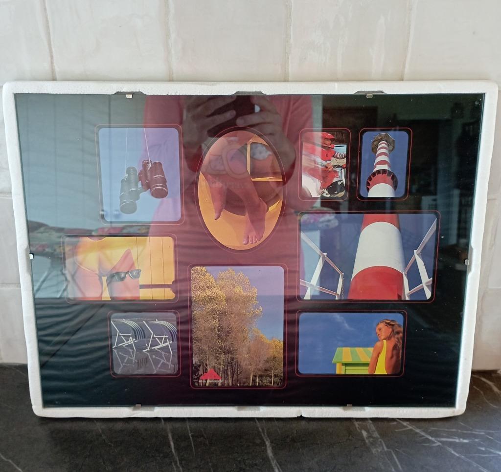Fotolijst collage met clips en passe-partout NIEUW, Ophalen, Nieuw