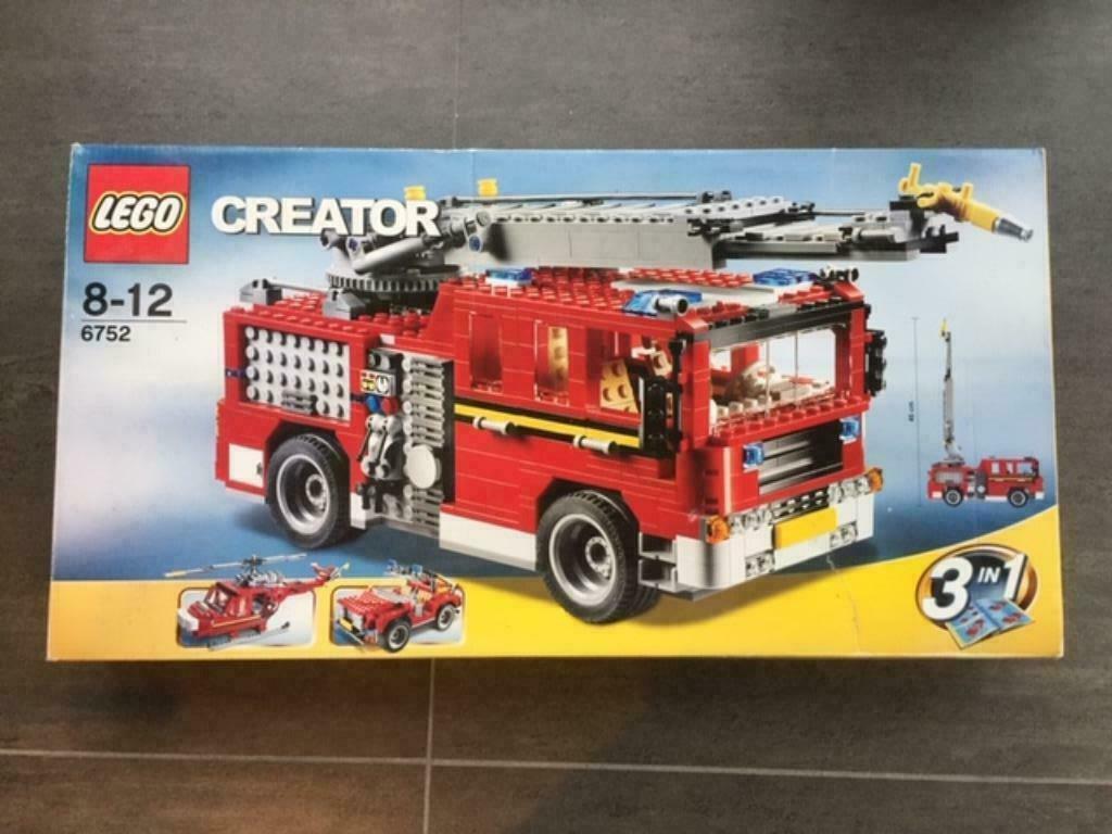 Lego Creator 7652 brandweer, Kinderen en Baby's, Speelgoed | Duplo en Lego, Zo goed als nieuw, Lego, Complete set, Ophalen of Verzenden