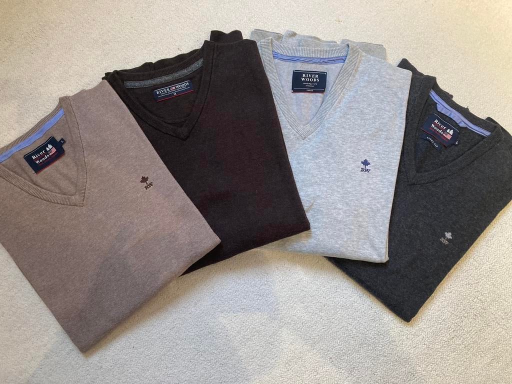 Pull laine homme River Wood, Ophalen of Verzenden, Zo goed als nieuw