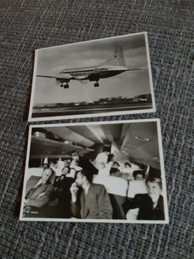 Cartes postales anciennes SABÉNA, Enlèvement