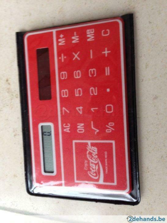 Coca Cola rekenmachine met zonne-energie NIEUW, Verzamelen, Nieuw