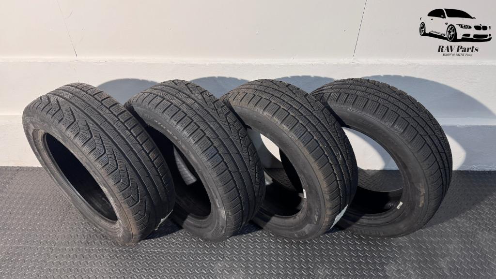 Pneus d'hiver Pirelli Sottozero 225/55R17 97H, Autos : Pièces & Accessoires, Autres pièces automobiles, BMW, Mini, Utilisé, Enlèvement ou Envoi