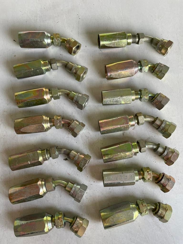 Koppeling hoge druk 3/8.  14 stuks, Ophalen of Verzenden