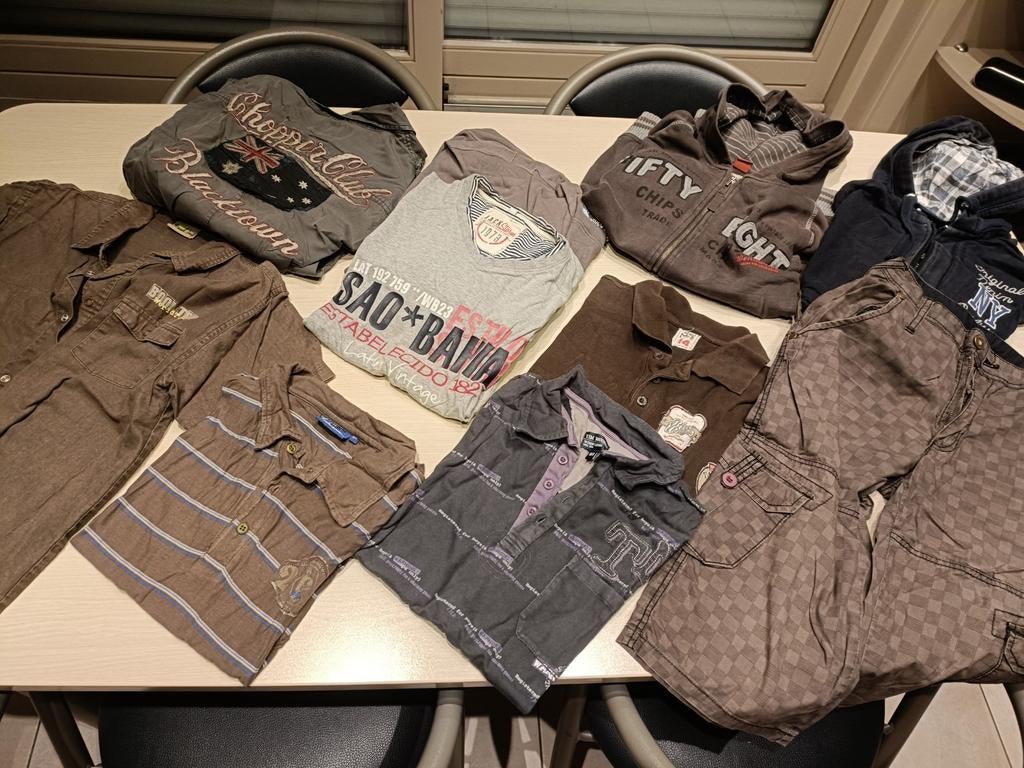 Super pakket  jongenskledij van 8 tot 14 jaar. + Skikledij, Ophalen, Gebruikt, Maat 164