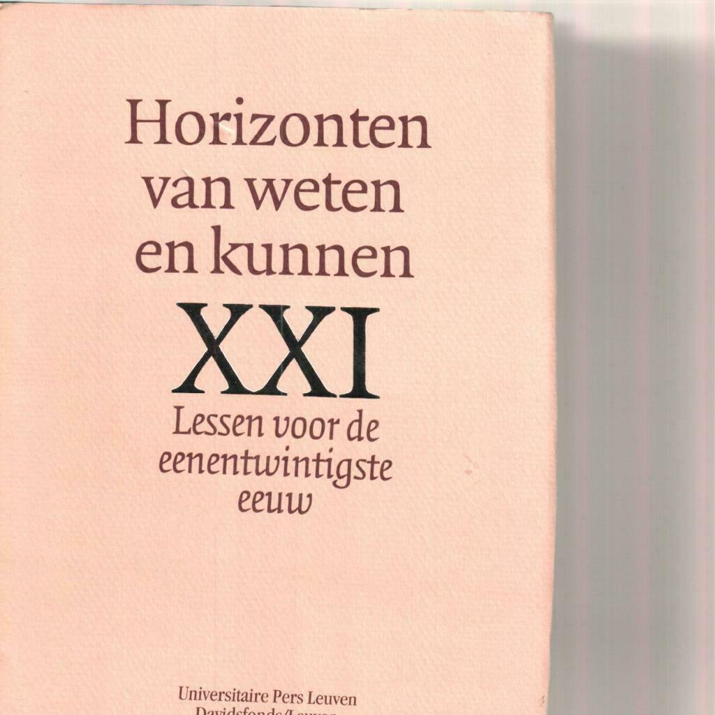 Horizonten van weten en kunnen lessen voor de eenentwintigst, Enlèvement ou Envoi, Comme neuf