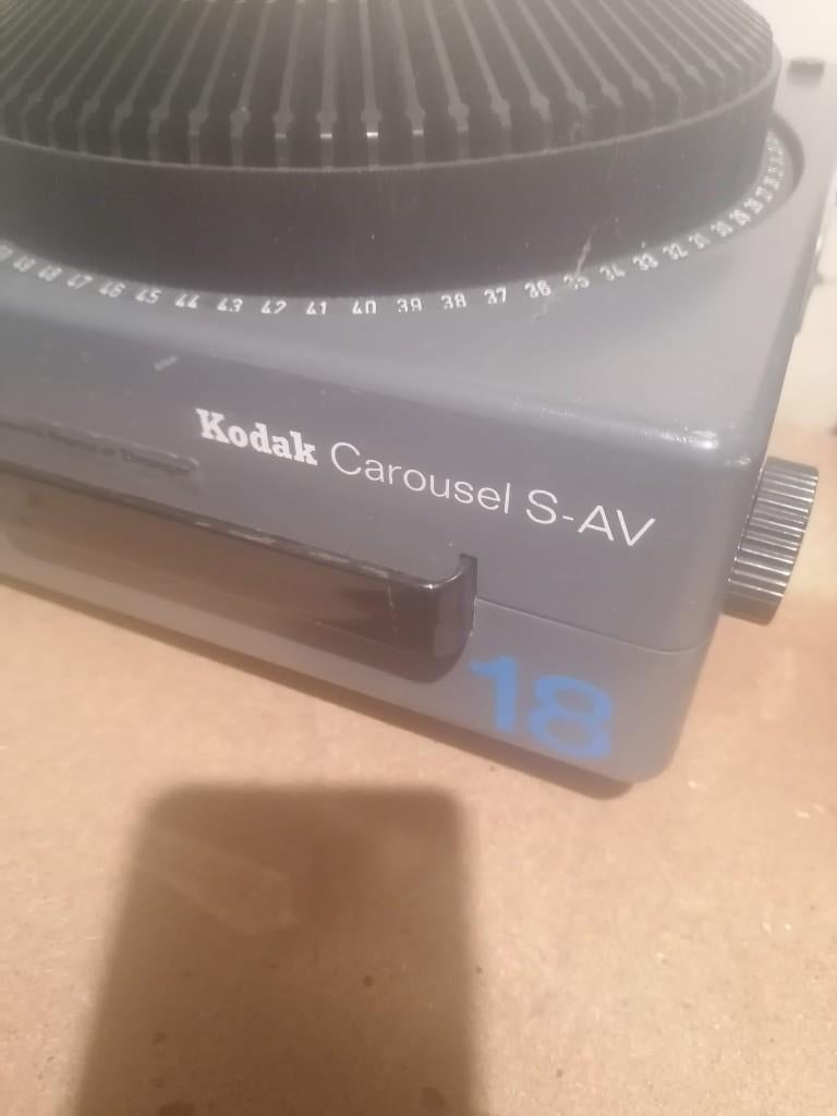 Functionele vintage KODAK-carrousel S-AV-projector, Ophalen of Verzenden, 1960 tot 1980, Projector
