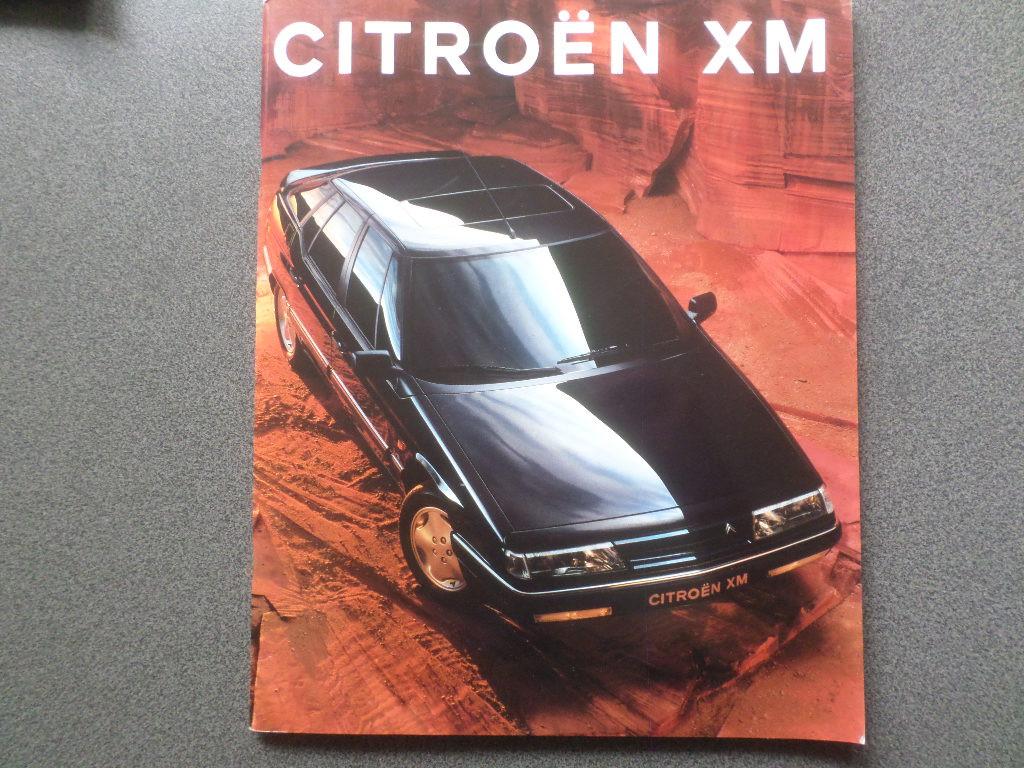 Citroën XM Brochure, Ophalen of Verzenden, Citroën