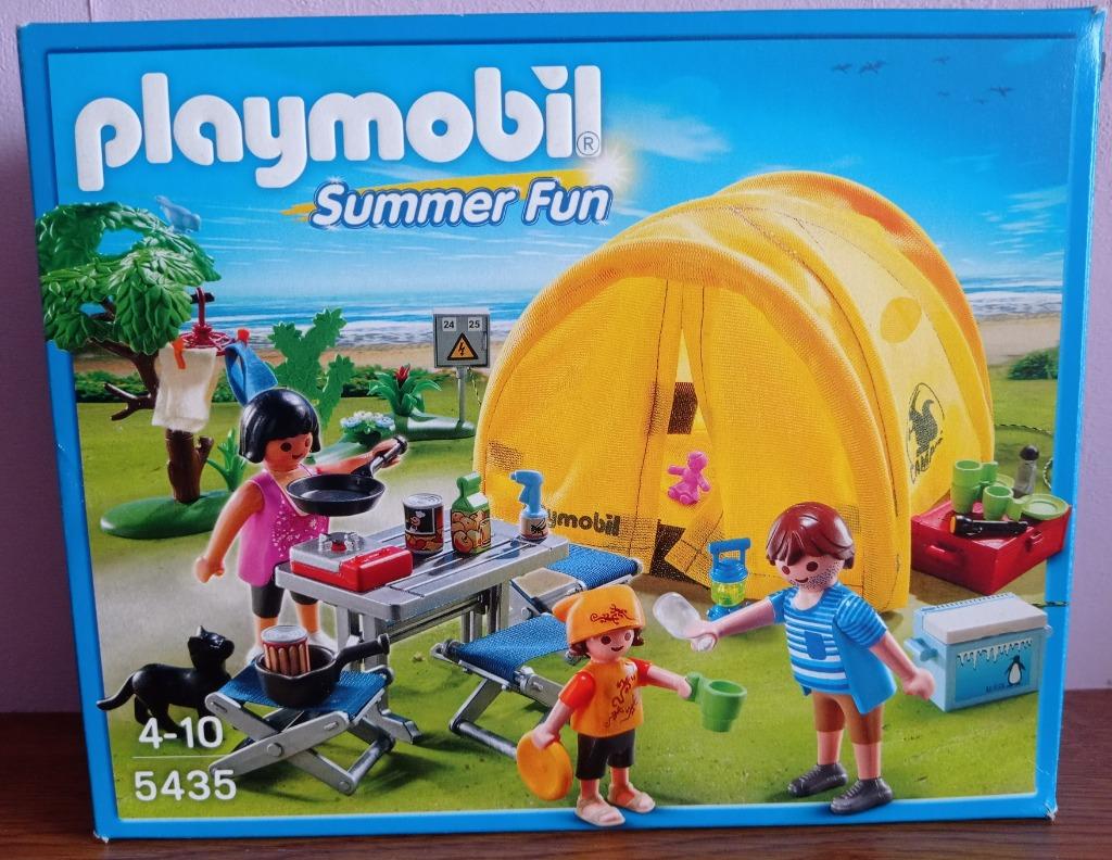Playmobil Kampeervakantie met Tent – 5435, Kinderen en Baby's, Speelgoed | Playmobil, Ophalen, Zo goed als nieuw, Complete set