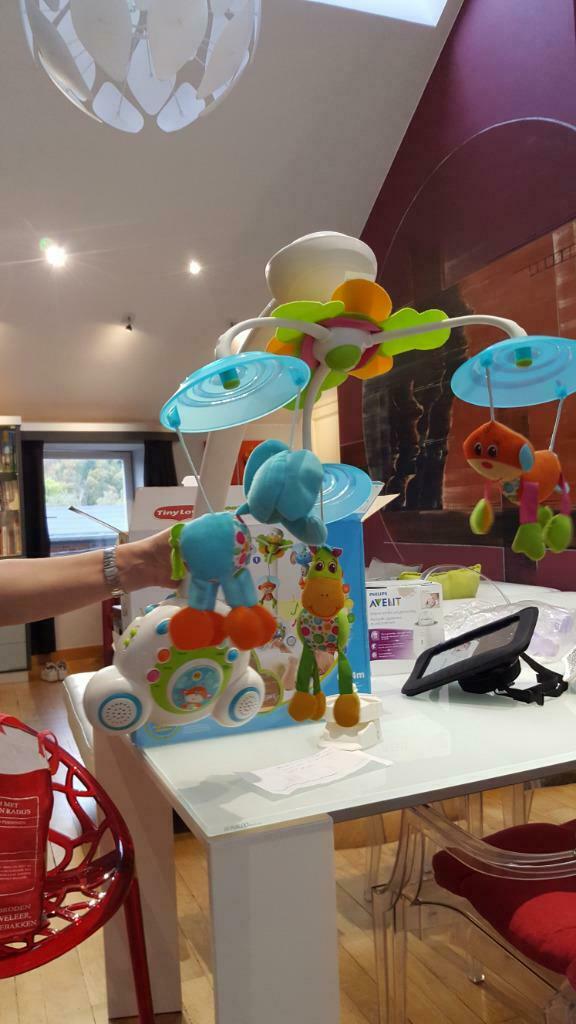 MOBILE / PORTIQUE bébés - pour parc, Enlèvement ou Envoi, Comme neuf