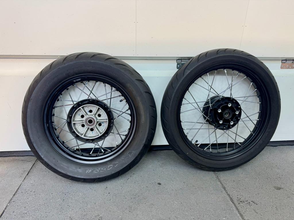 Triumph Bobber TFC wielen compleet ZGAN, Motos, Particulier, Autre