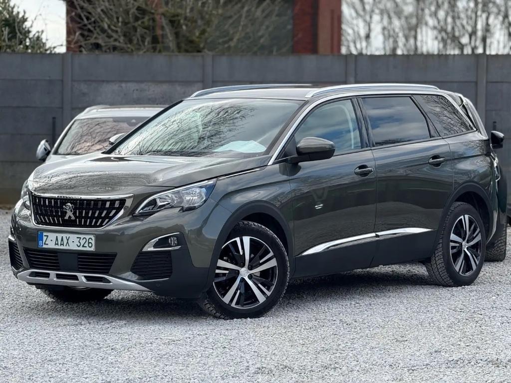 PEUGEOT 5008 1500 TDI AUTOMAAT ALLEUR BWJ 2020 78000 KM, Autos, Peugeot, Argent ou Gris, Achat, Euro 6, Garantie prolongée