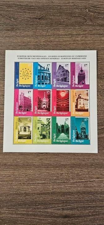 Europese monumentdagen 17 belgische frank, Postzegels en Munten, Ophalen