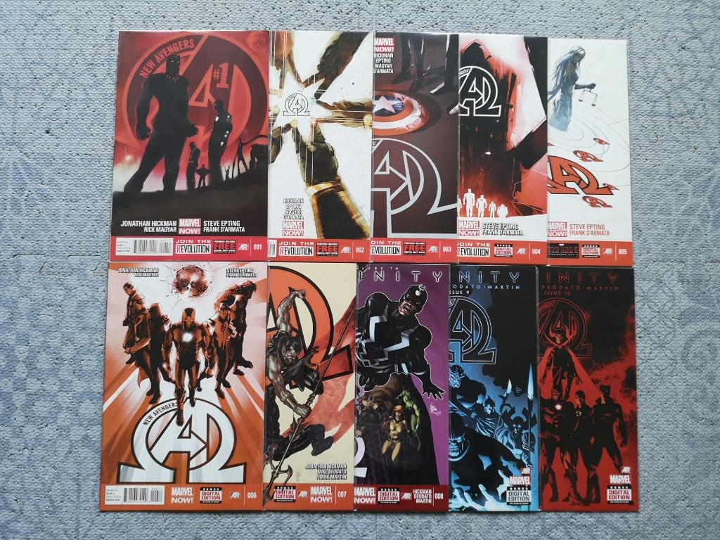 New Avengers (vol.3) #1-10 (2013), Complete serie of reeks, Ophalen of Verzenden, Nieuw