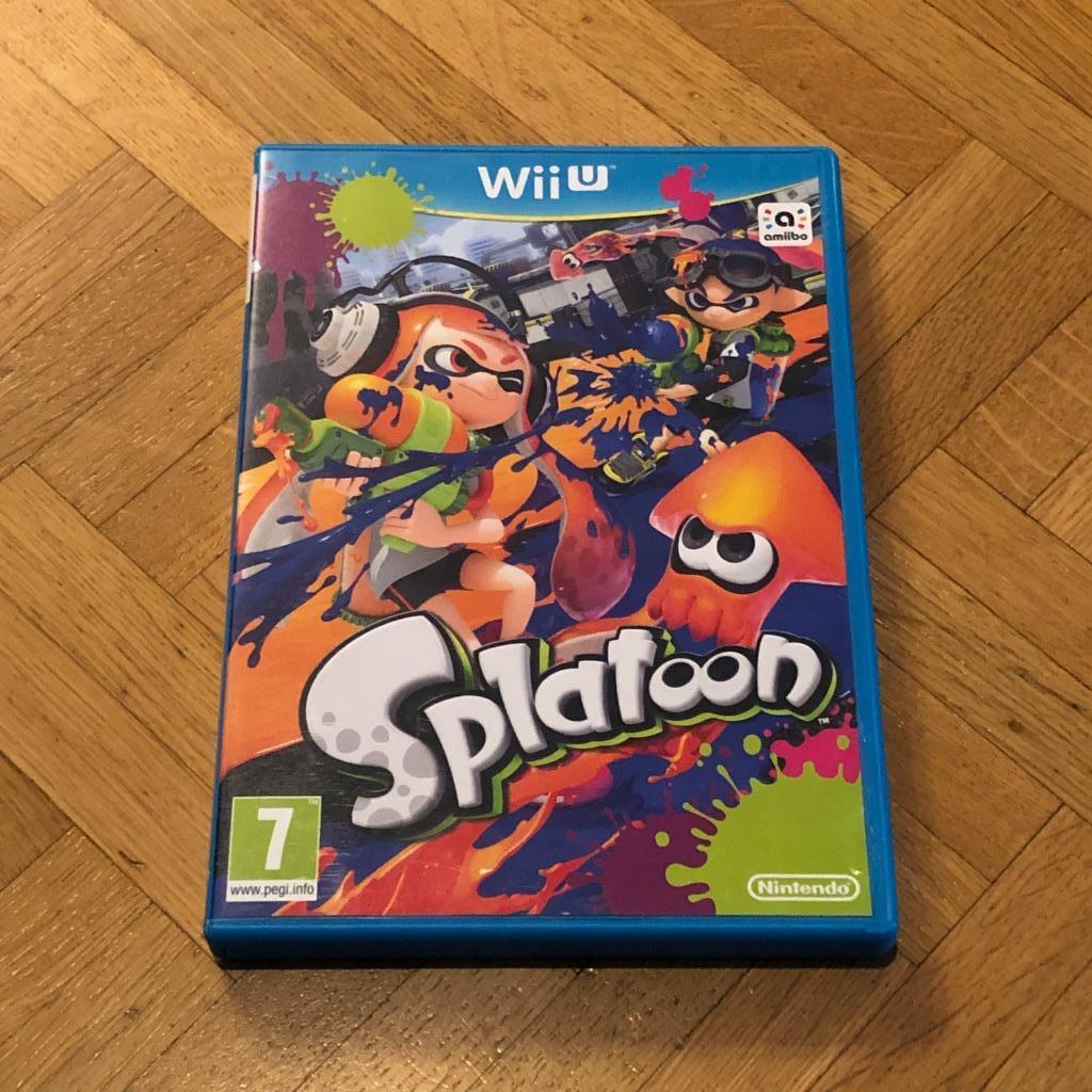 Nintendo Wii U Splatoon, Enlèvement ou Envoi, Utilisé