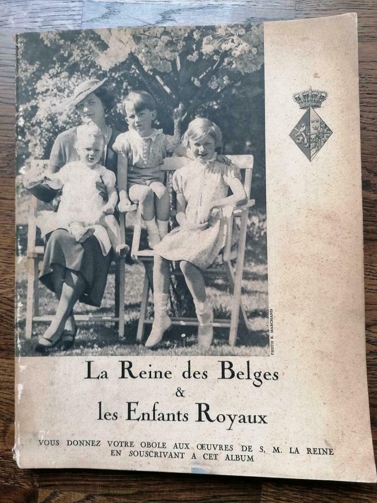 LA REINE DES BELGES & LES ENFANTS ROYAUX - Loterie Coloniale, Collections, Enlèvement ou Envoi, Utilisé, Magazine ou livre