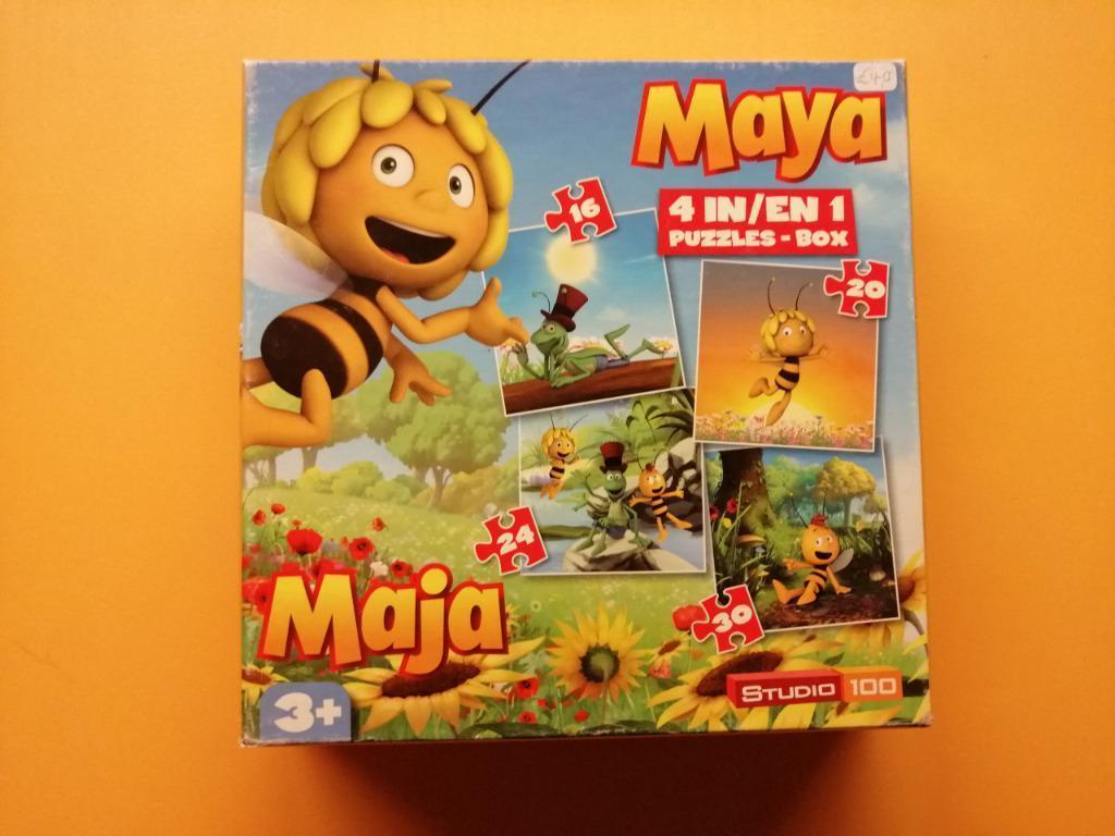 Puzzel Maya De Bij 16-20-24-30 stukjes, Ophalen, 10 tot 50 stukjes, Zo goed als nieuw