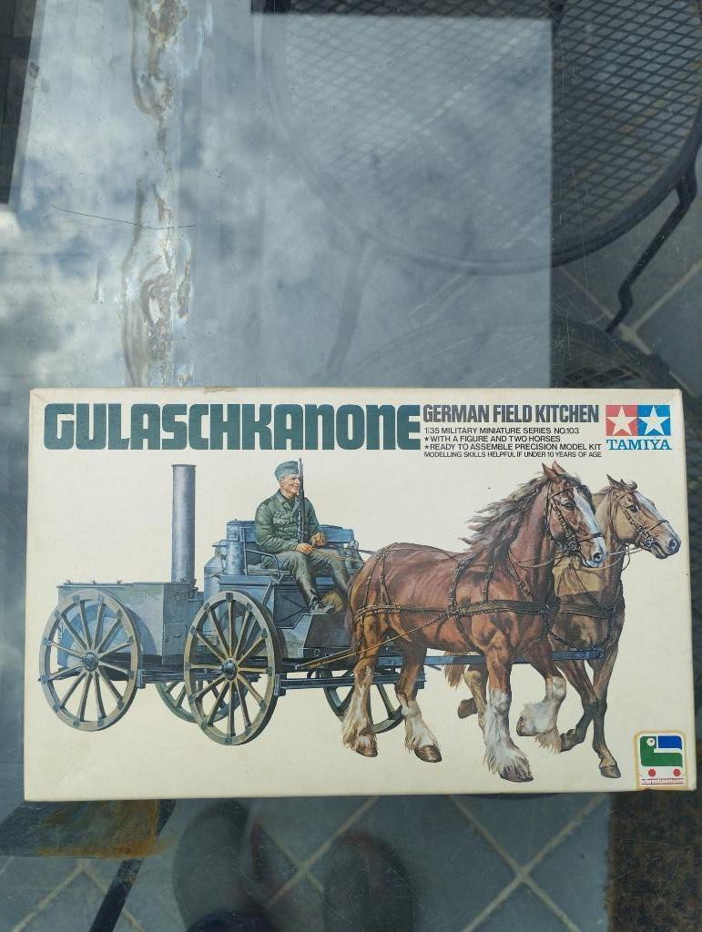 Gulaschkanone Tamiya | Nr. MM203, 1:35, Enlèvement, Neuf, 1:35 à 1:50, Personnage ou Figurines
