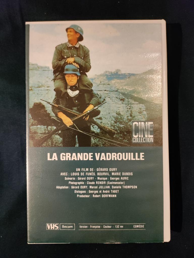 VHS La Grande Vadrouille  en très bon état, Alle leeftijden, Ophalen of Verzenden, Zo goed als nieuw, Actiekomedie