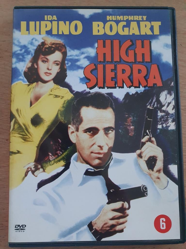 High Sierra (met Humphrey Bogart & Ida Lupino), À partir de 6 ans, Enlèvement ou Envoi, Comme neuf, Drame