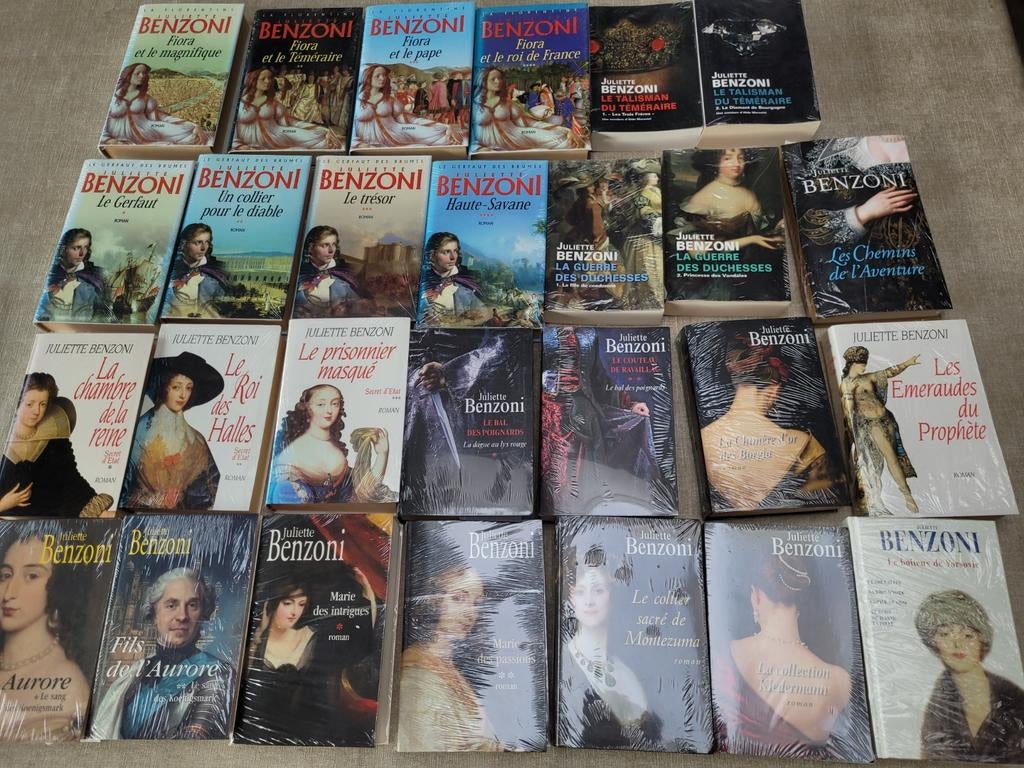 Livres Juliette Benzoni, Boeken, Ophalen