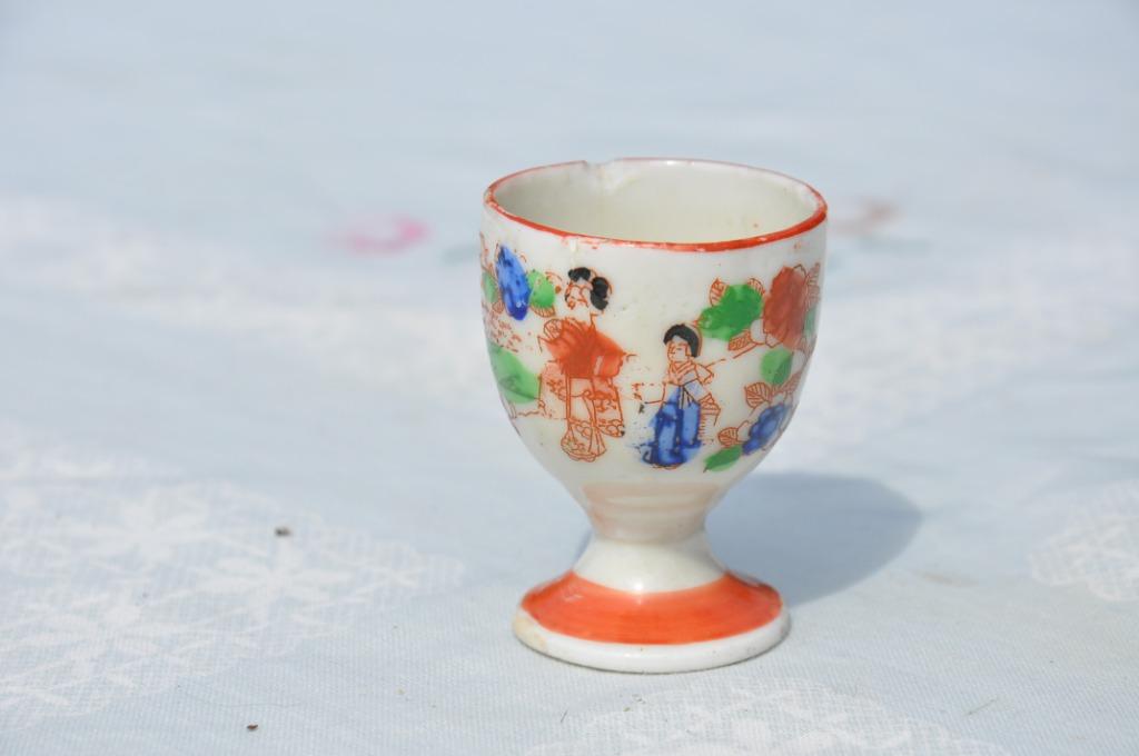 coquetier asiatique modele 4, Antiquités & Art, Enlèvement ou Envoi