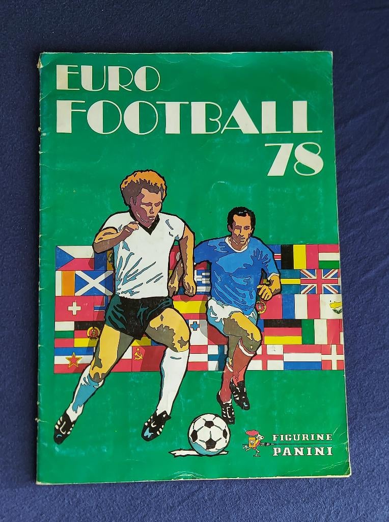 Panini sticker album voetbal 'EK Euro 1978 ' -volledig-, Ophalen of Verzenden, Gebruikt, Meerdere stickers
