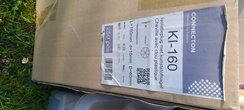 Isolatieplug, Doe-het-zelf en Bouw, Ophalen, Nieuw
