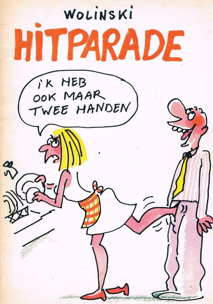Hitparade  WOLINSKI, Boeken, Stripverhalen, Eén stripboek, Ophalen, Gelezen