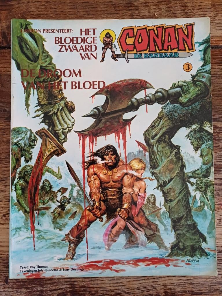 Lot 11 strips Het bloedige zwaard van Conan de barbaar, Boeken, Stripverhalen, Zo goed als nieuw, Meerdere stripboeken, Ophalen of Verzenden