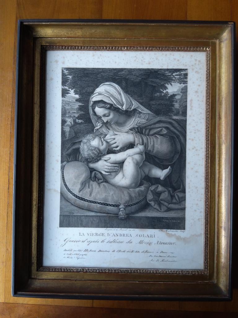 LA VIERGE D´ANDREA SOLARI  par De Meulemeester, Ophalen